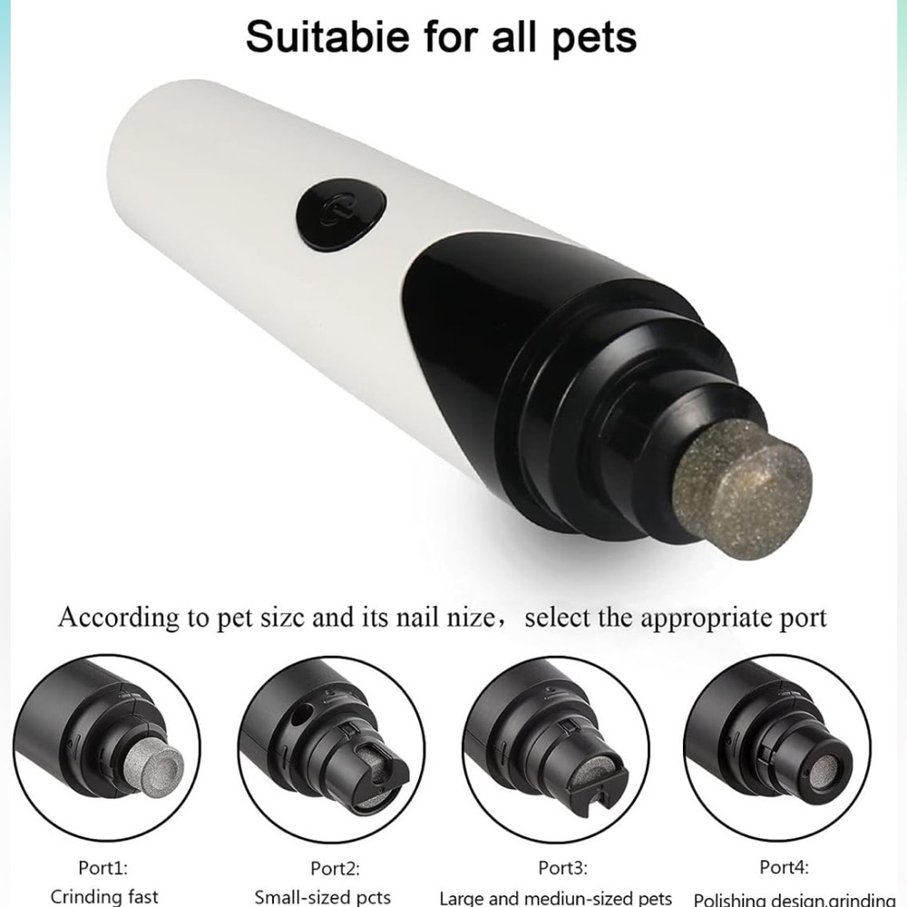 Pet nail grinder